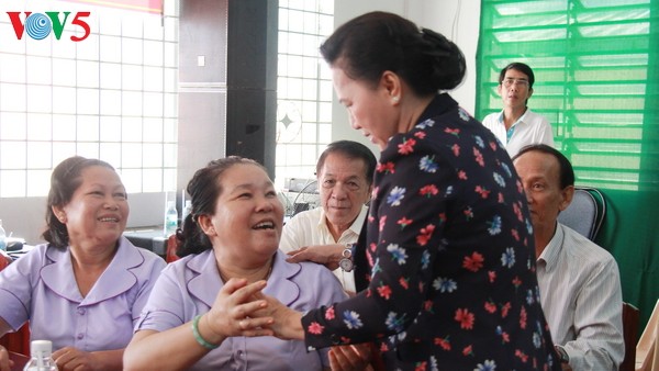 National Assembly Chairwoman works in Can Tho - ảnh 1